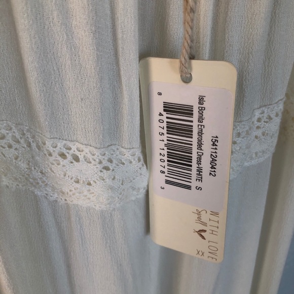Spell & The Gypsy Isla Bonita Dress White S - Picture 12 of 12
